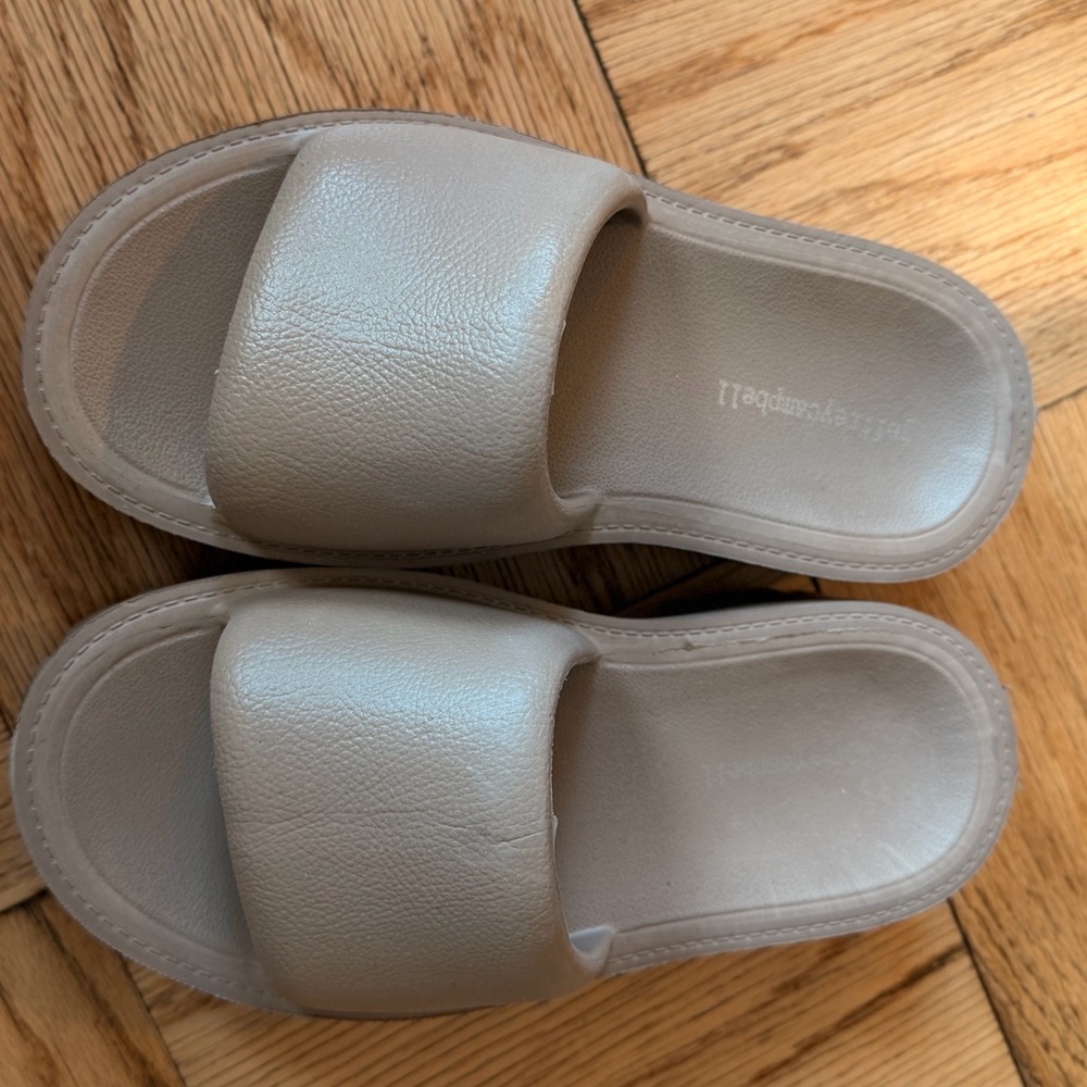 Jeffrey Campbell foam Platform Slides